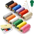 thumbnail image 1 of Kit de Hilos de Coser Wteehn 12 Colores Poliéster 320 m, 1 of 7