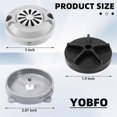 thumbnail image 5 of Magnetic Jet Head -004 for LURACO Jet Motor Pedicure Spa Tubs Chair, 5 of 5