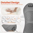 thumbnail image 3 of Triple Fusion Back Massager for Bed and Chair, Triple Fusion Back Massager with Heated, Vibration and Traction for Lower Back Pain Relief and Spine Support, 3 of 7