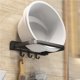thumbnail image 2 of Toallero De Baño Montado En La Pared De Estilo Clásico Baño Telescópico Plegable Estante De Pared Para El Hogar Almacenamiento Multifunción Soporte Para Lavabo Toallero Con Ganchos De Fila Serendint HA018072-00, 2 of 7