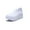 White, variant on LOVZFMLL Women's Wedge Sneakers Fashion Mesh Breathable Slip On Casual Shoes Comfort Walking Sneakers for Tennis Gym Running Gray 7.5