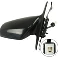thumbnail image 6 of LABLT Power Door Side Mirror Right Passenger Non-Heated Gloss Black Replacement for 2007-2011 Camry Hybrid 8791006925 TO1321215, 6 of 6
