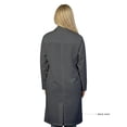 thumbnail image 6 of HeedFit Unisex Poly-Cotton Lab Coat 40-Inch Length, l, Charcoal, 6 of 8
