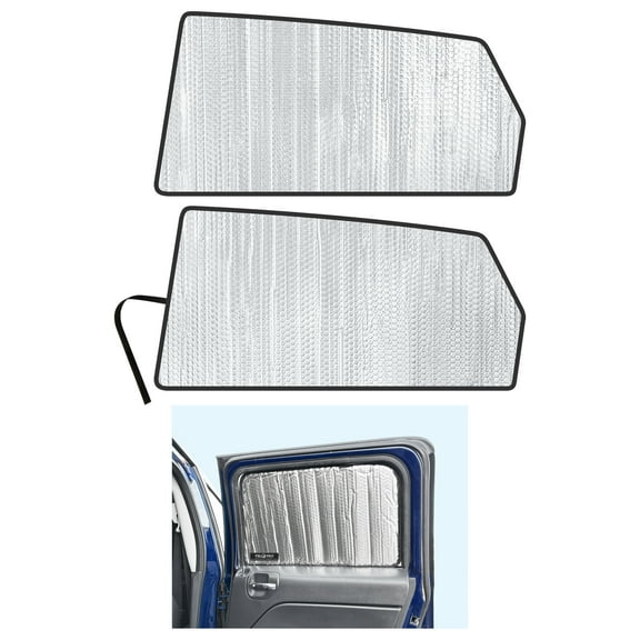Side Window Rear Seat Sunshades for 2007-2017 Jeep Patriot Sport (Set of 2)
