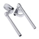 thumbnail image 1 of Manillar de aleación CNC de 52 mm Empuñaduras Clip ajustable en horquilla para moto Plata Sharpla Manillar de tubo de horquilla, 1 of 7