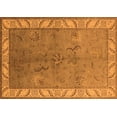 thumbnail image 1 of Ahgly Company Indoor Rectangle Oriental Orange Traditional Area Rugs, 6' x 9', 1 of 4