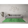 thumbnail image 3 of Ahgly Company Indoor Rectangle Oriental Emerald Green Industrial Area Rugs, 2' x 3', 3 of 4