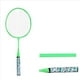 thumbnail image 3 of 4X Raquetas de Bádminton para Niños, Juego de Deportes de Raqueta de Volantes con 4 Pelotas para Niños, Jugadores, Interior, Exterior, Deporte, Verde, 3 of 4