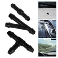 thumbnail image 3 of 36 piezas de conexión universal para manguera de limpiaparabrisas, conector de manguera para uso automotriz, conector de plástico negro, accesorios para vehículos, 3 of 7