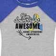 thumbnail image 4 of Inktastic Im Down Right Awesome Down Syndrome Awareness with Arrow Boys or Girls Baby Bodysuit, 4 of 5