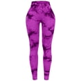 thumbnail image 3 of MKLEKYY Leggings deportivos para mujer, leggings de entrenamiento fruncidos sin costuras, leggings de realce de glúteos, pantalones de yoga de cintura alta 3151, 3 of 3
