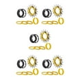 thumbnail image 1 of Transemion Single 1 Speed Cassette Cog Durable Fixed Gear Conversion Set for 7-10s Hubs Gold 17T 5Set, 1 of 6