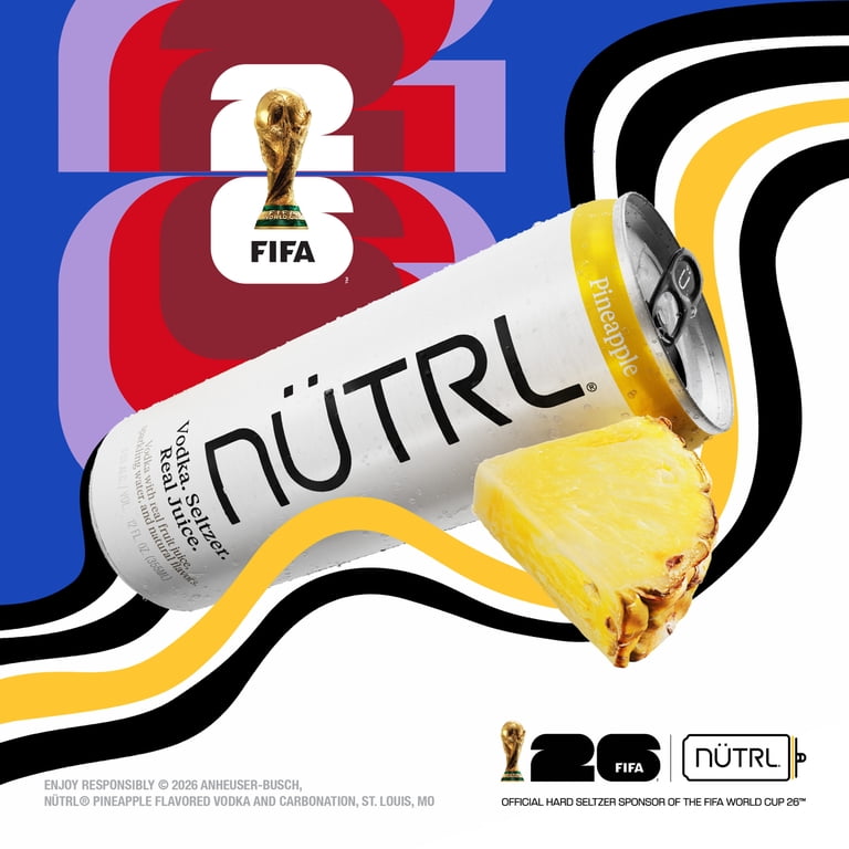 NUTRL Pineapple 4 pack 12 fl oz Aluminum Cans 4.5% ABV - Walmart.com