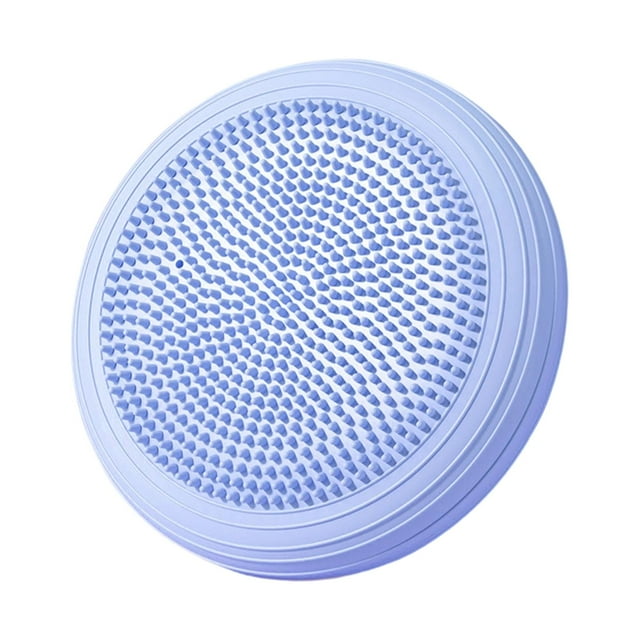 Cojín de equilibrio inflable, cojín de equilibrio, versátil, grueso, antideslizante, asiento de equilibrio para azul