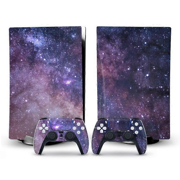 PS5 Skin Disc Version Console & Controllers, Mytrix Durable Protective Skin Stickers for Playstation 5 disk Edition, Vinyl Decal Stickers