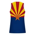 thumbnail image 4 of Njoeus USA State Flag Print Men's Tank Tops Summer Beach Sleeveless Cool Graphic Tees Shirts for Men Casual Gym Workout T-Shirt Athletic Muscle Tee Mens Shirts S-4XL (Arizona), 4 of 4