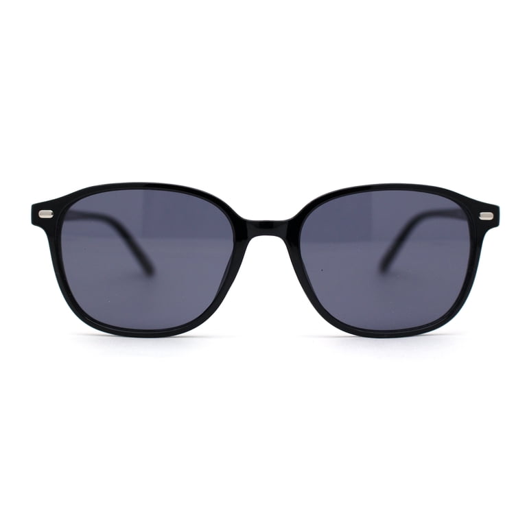 Plastic Rounded Rectangle Sunglasses with UV400 Protection Womens Mod Rounded Rectangle Plastic Sunglasses | eBay main image 2
