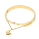 thumbnail image 5 of Pulsera con colgante de mariposa, pulsera de mariposa para mujer con borde redondo elegante clásico dorado, 5 of 10