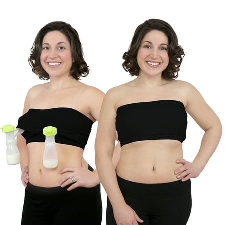 Rumina’S Pump&Nurse Strapless All-In-One Nursing Bra With Built-In Hands-Free Pumping