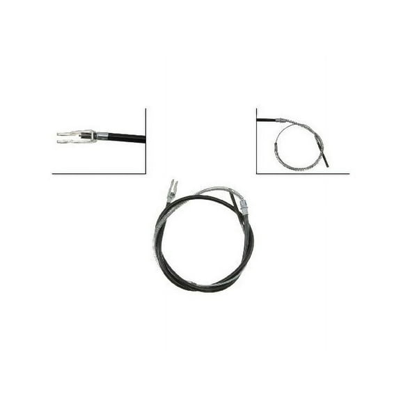 Front Parking Brake Cable - Compatible with 1969 - 1970 Chevy C10 Pickup