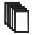 thumbnail image 1 of Uxcell 5Pcs Soporte de señal magnético autoadhesivo, marco de exhibición de ventana de 4"x6" para montaje en pared en casa, negro, 1 of 7