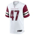 thumbnail image 2 of Men's Nike Zane Gonzalez  White Washington Commanders Game Jersey, 2 of 3