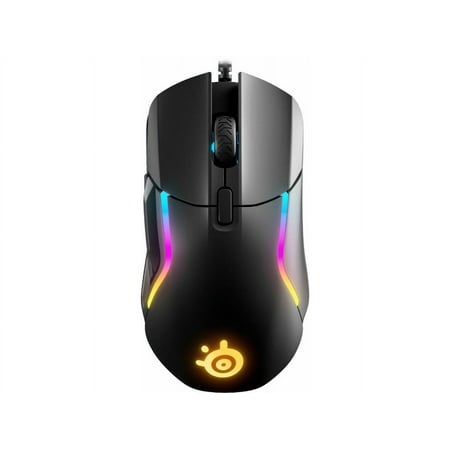 SteelSeries - Rival 5 Wired Optical Gaming Mouse with RGB Lighting - Black