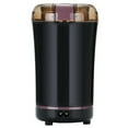 thumbnail image 1 of Graflsoa Black Electric Coffee and Nut Grinder with Stainless Steel Blades, Adjustable Settings, and Clear Lid for Custom Grinding, 1 of 7