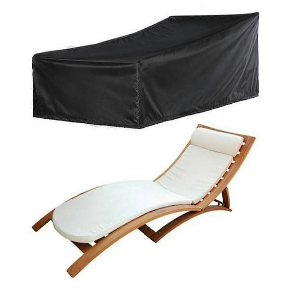 Garden Sunbed Cover Waterproof Windproof Anti-uv Outdoor Patio Sun Lounger Cover