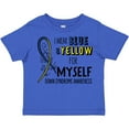 thumbnail image 3 of Inktastic I Wear Blue and Yellow for Myself Down Syndrome Awareness Boys or Girls Toddler T-Shirt, 3 of 5