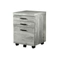 thumbnail image 2 of Contemporary Grey - File Cabinet with Printer Space - Office Work - Smooth Rustic Finish, 2 of 3