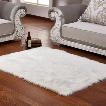 Tayyakoushi Soft Indoor Modern Area Rugs Faux Fur Sheepskin Rug Fluffy Carpets Stylish Home Decor Accent For Bedroom Nursery Bath Sofa Couch 2x3 Feet