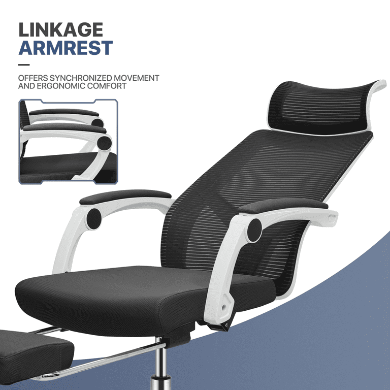 MoNiBloom Adjustable Office Executive Chair Ergonomic High Back