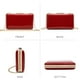thumbnail image 3 of Bolso de noche Dasein para mujer en charol rojo, 3 of 6