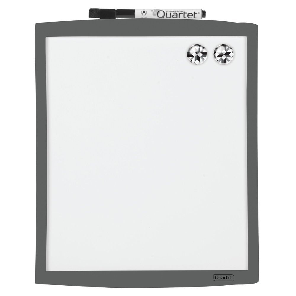Quartet DryErase Board with Curved Frame, 9" x 11", Assorted Colors (43085) Walmart