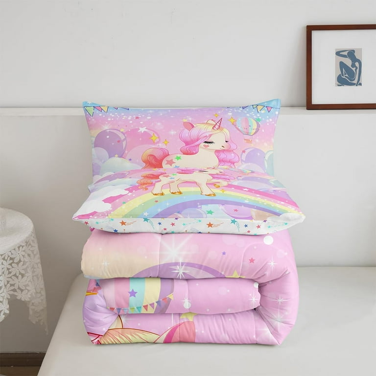 Rainbow cheap childrens bedding