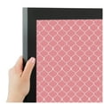 thumbnail image 4 of PinPix ArtToFrames 14x18 Custom Cork Bulletin Board Light Pink Chain   Poster Board Has a Fabric Style Canvas Finish, Framed in Satin Black (PinPix-574), 4 of 6