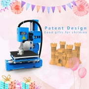 EasyThreed 3D Printer Mini Desktop Printing Machine for Beginners Household Education(Black)