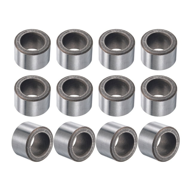 Unique Bargains 14x22.2x15mm Douille Roulements Fritté Fer Auto-Lubrifiant Douille 12 Pack