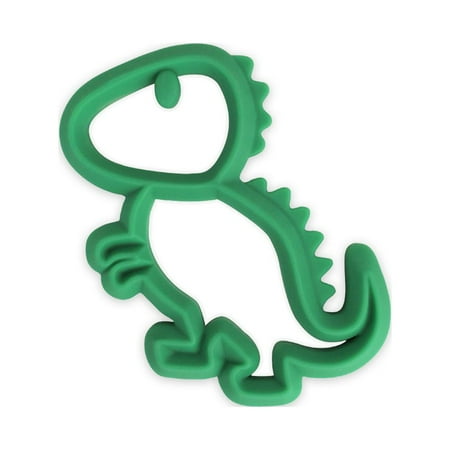 UPC: 0810434032429 | Itzy Ritzy Silicone Baby Teether – BPA-Free Infant Teether with Easy-to-Hold Design & Textured Back Side to Massage & Soothe Sore Swollen Gums Dinosaur
