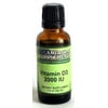 Vitamin D3 2000 Unflavored with MCT Oil No Chinese Ingredients American Supplements 1 oz Liquid