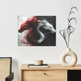 thumbnail image 6 of Logiee Cool Black And White Dragon Print Canvas Wall Art ,Art Poster,Canvas Decorative Picture,Decor Wall Pictures for Living Room Bedroom Bathroom,Ready to Hang, 6 of 6