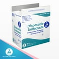 thumbnail image 7 of Dynarex Disposable Underpads, Medical-Grade Incontinence Bed Pads to Protect Furniture, 30”x30” (105g), with Polymer, 1 Case of 100 Pads (50 per Box), White, 7 of 7