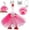 Multicolor, variant on Orangide 7 Inch Mini Desktop Goose Outfit with Rhinestone Crown Necklace Tutu Magnetic Keychain for Ducks Figurine Desktop Decor Princess Theme
