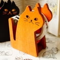 thumbnail image 2 of MasteelfCA Distributeur de Ruban en Forme de Chat Adorable Coupe-Ruban Style Rétro Distributeur de Ruban en Bois, 2 of 8