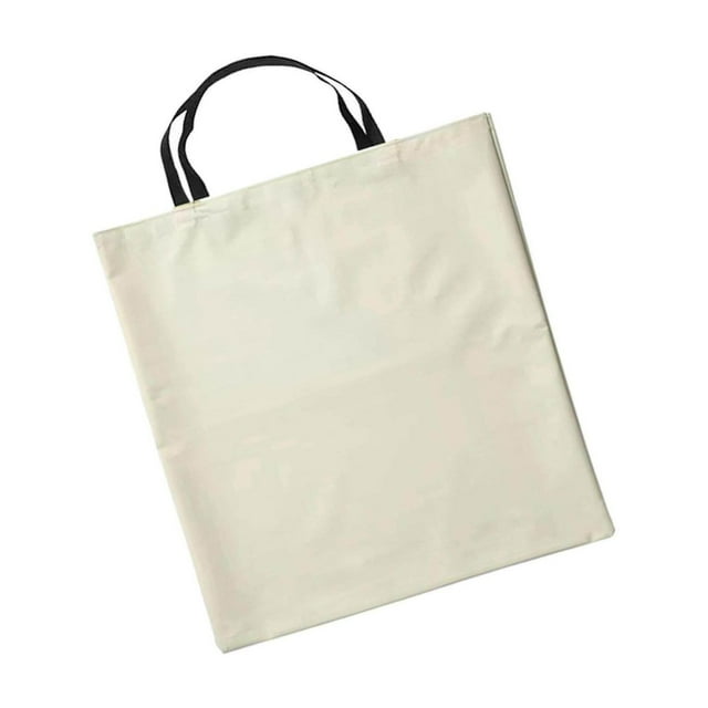 thinsony Chair Storage Bag Folding Waterproof for Beach Chair Transport Chair beige small
