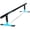 Blue 55, variant on Madd Gear Grind Rail - 55" Long - Adjustable Height - Extra Stability Steel Practice Skate Rail
