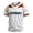 White, variant on Men Soccer Raglan Top Football Germany German Graphic Tee Short Sleeve Crew Neck Shirt Casual Summer Tee L