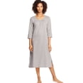 thumbnail image 3 of Hanes Women's Lounging Around Gown HAC80108, 3 of 4