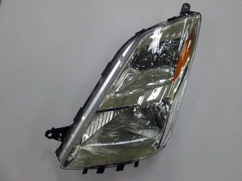 Electric With Motor Left Passenger Side Headlamp Front Head Light 